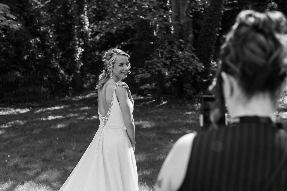The sweetest bride!
