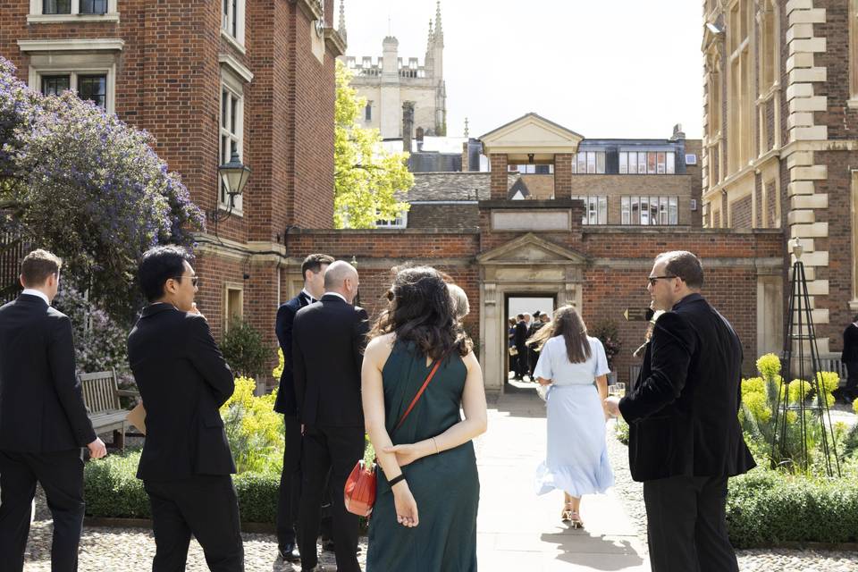April wedding