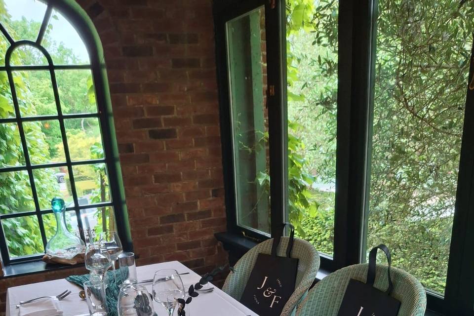 Table setup