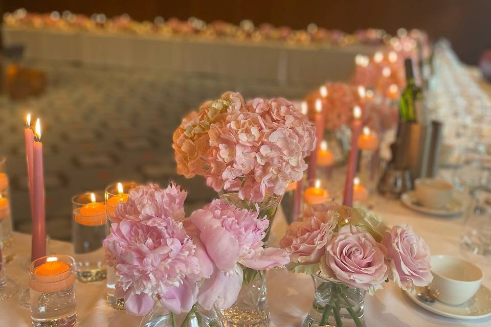 Wedding tablescape