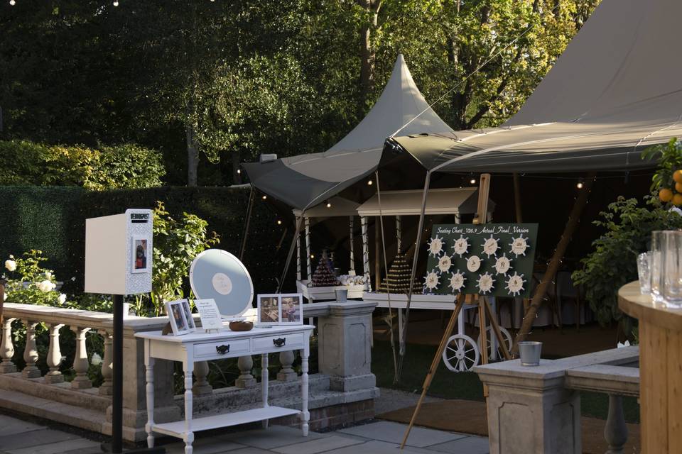Tipi setup