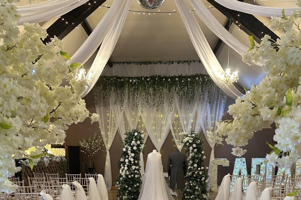 Wedding Set Up