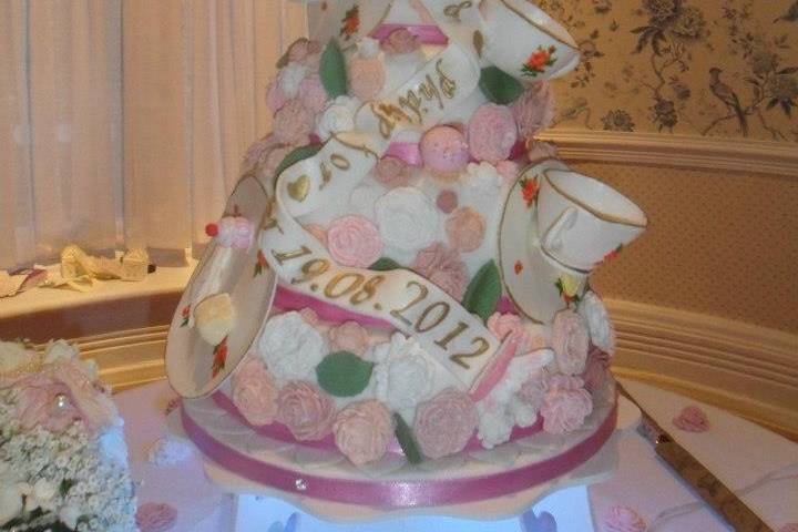 Bespoke weddng cake