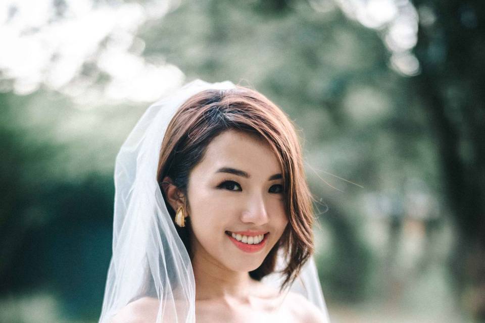 Bridal makeup