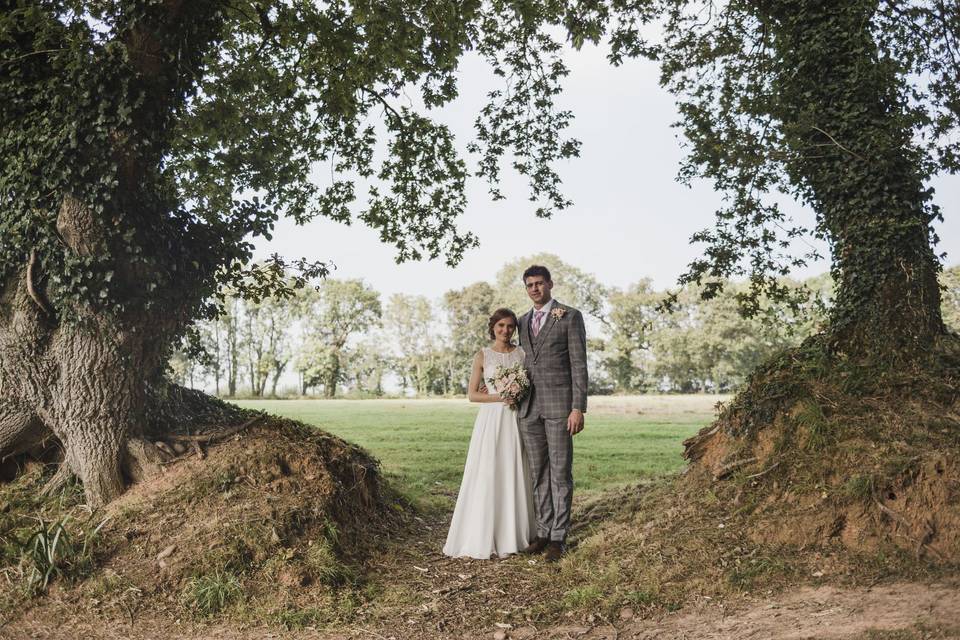 Bride and groom