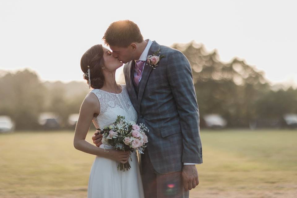 Bride and groom