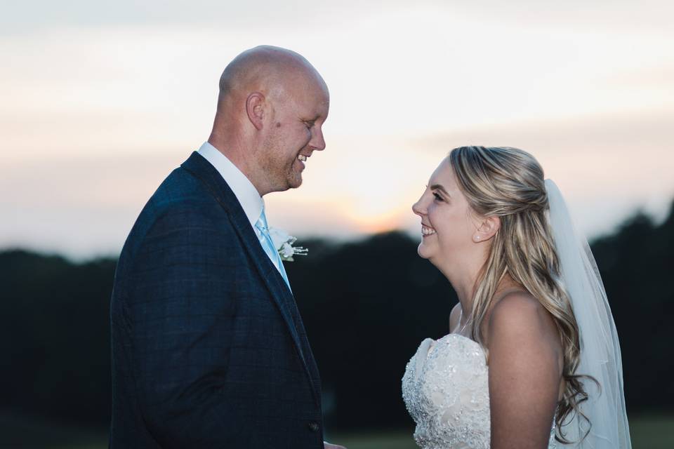 Bride and groom