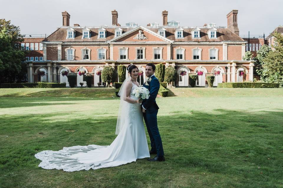 Bride and groom