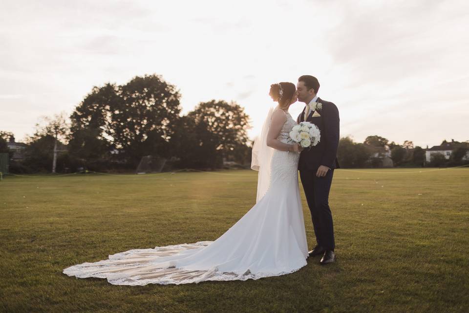 Bride and groom