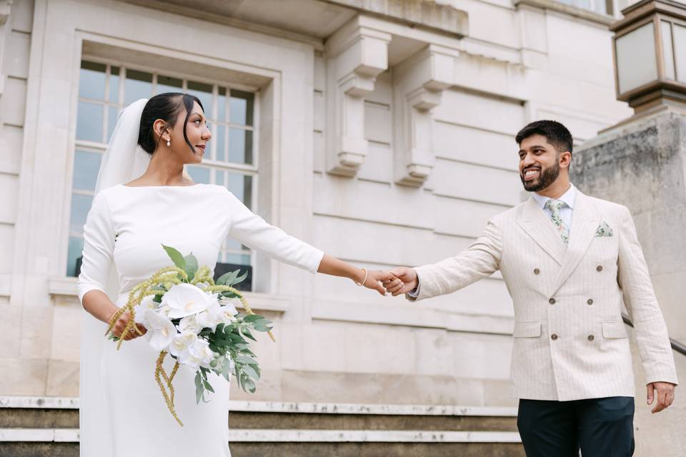 Two people