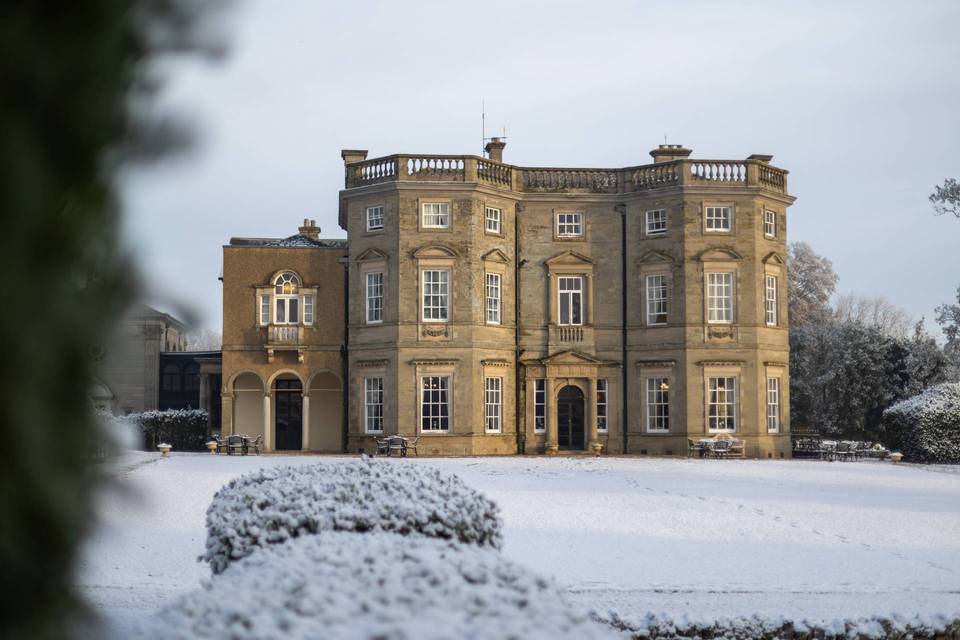 Winter at Bourton Hall