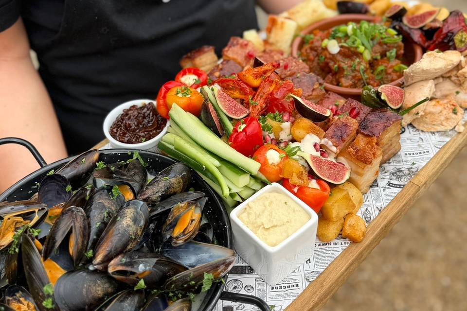 Tapas sharing board