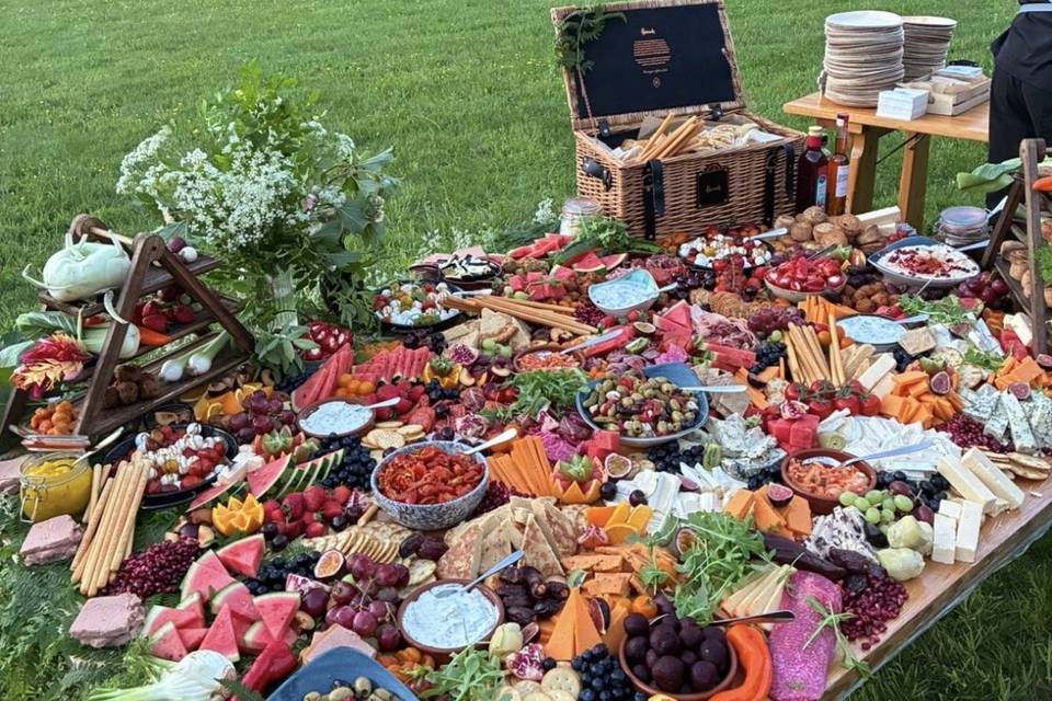 Grazing table