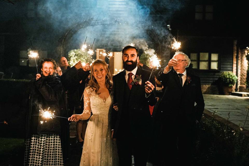 Wedding sparklers