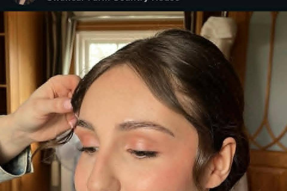 Soft bridal makeup