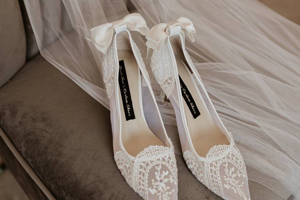 Lace Bridal Shoes