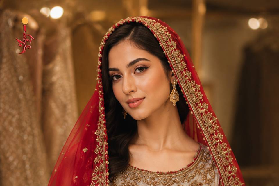Red Bridal Lehenga