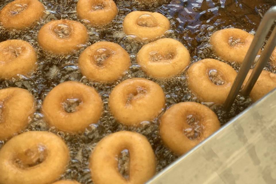 Fresh donuts