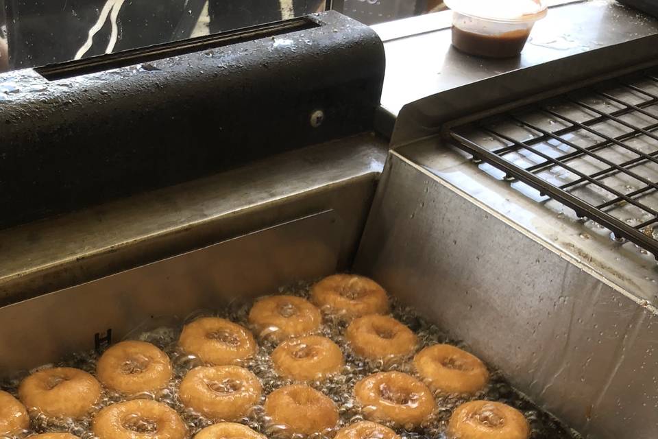 Fresh mini donuts