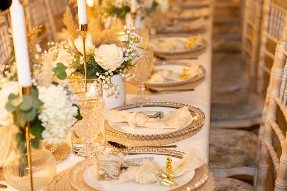 Wedding detail shot