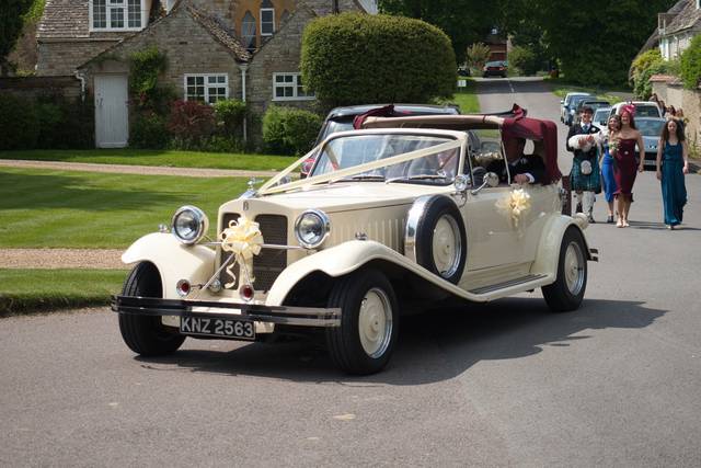 Arriving in style