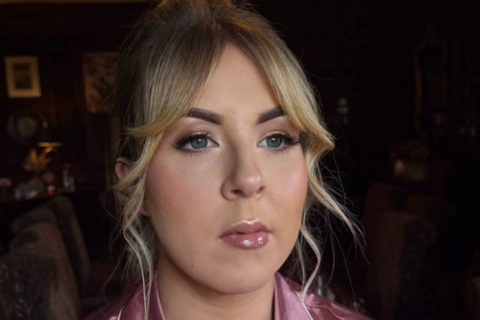 Bridesmaid Hair and Makeup