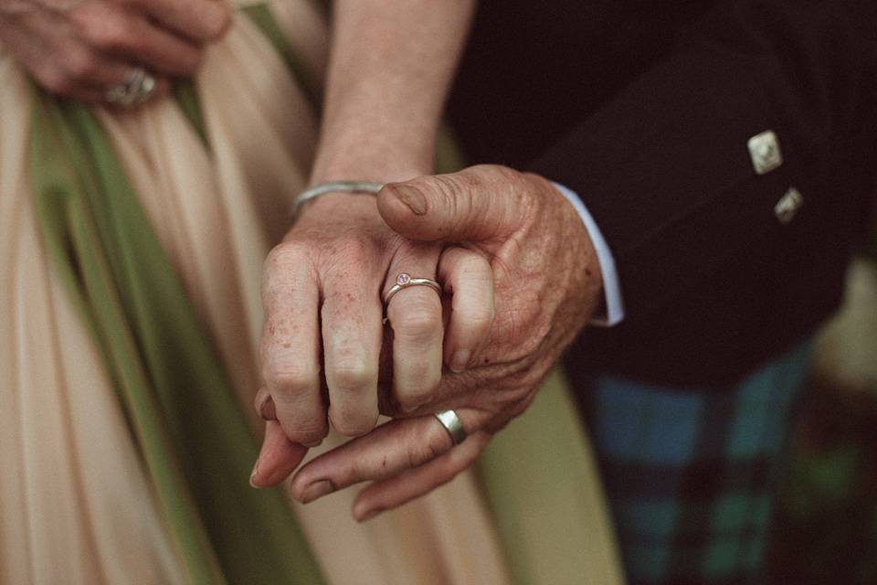 Wedding hands