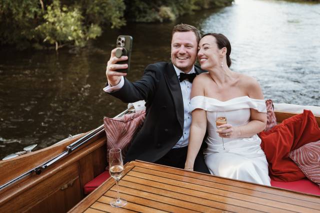 Monkey Island Wedding Boat Hir