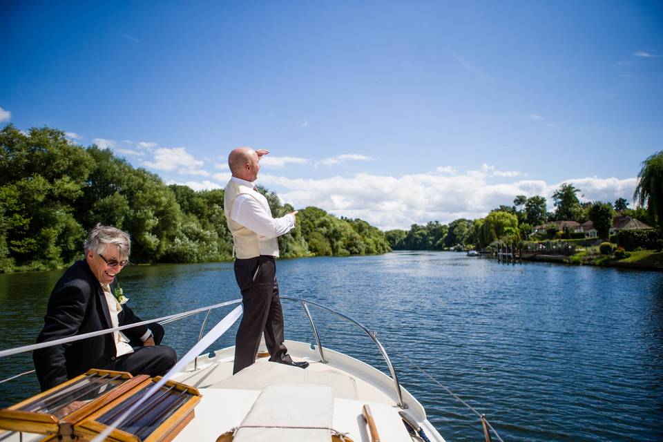 Wedding River Thames