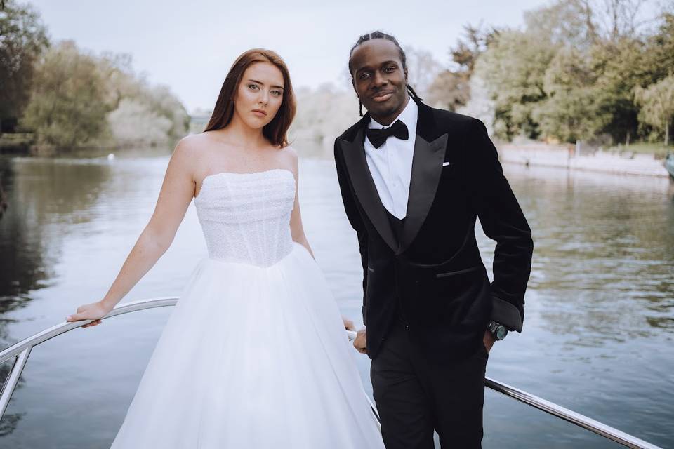 Monkey Island Wedding Boat