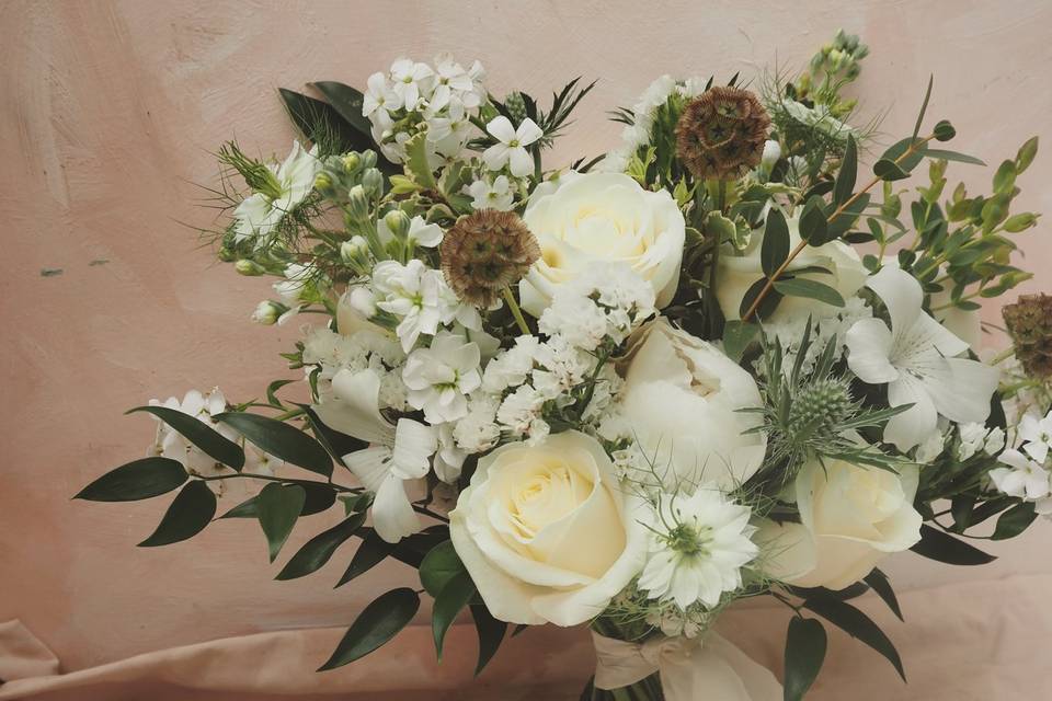 White bouquet