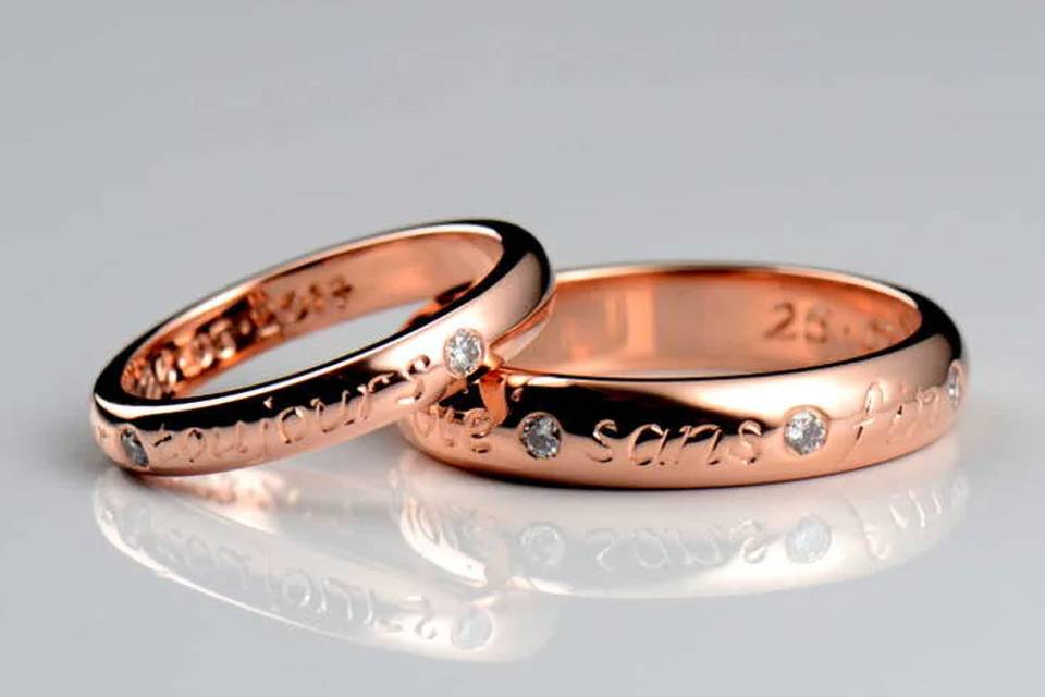 His and Hers Wedding Rings