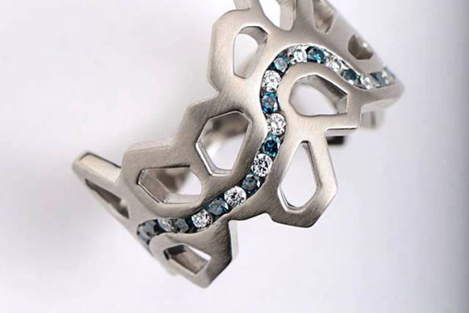 One of a Kind Wedding Rings