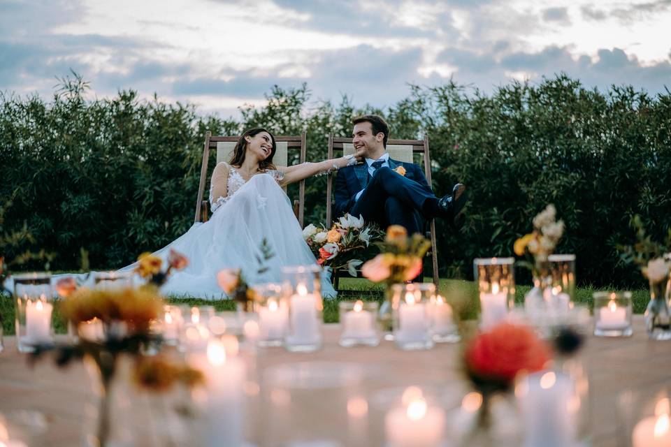 Bride and groom