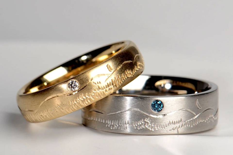 Unique Mountain Rings