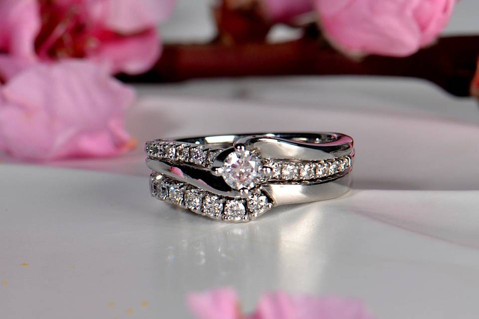 Shaped Wedding Rings