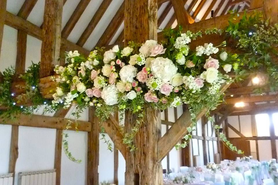 Loseley Park wedding flowers