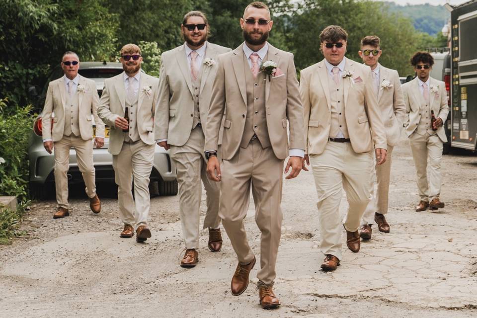 Mr Jenkinson Groomsmen