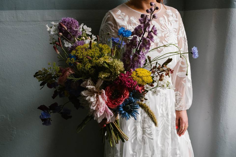 Wild summer Bridal Bouquet