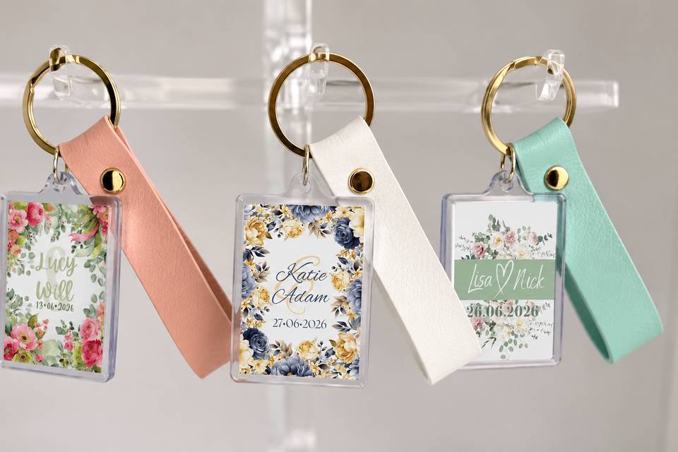 Reverse keyring designs