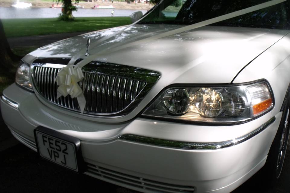 Wedding limo