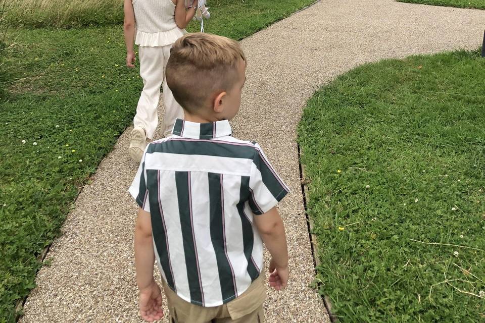 Exploring the grounds Nannying