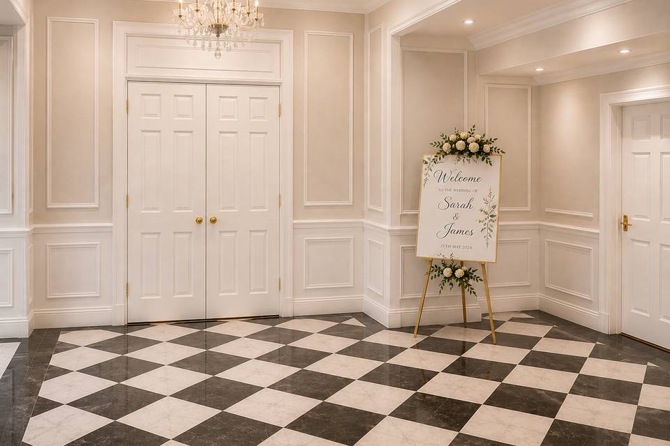 Ashmoor entrance hall