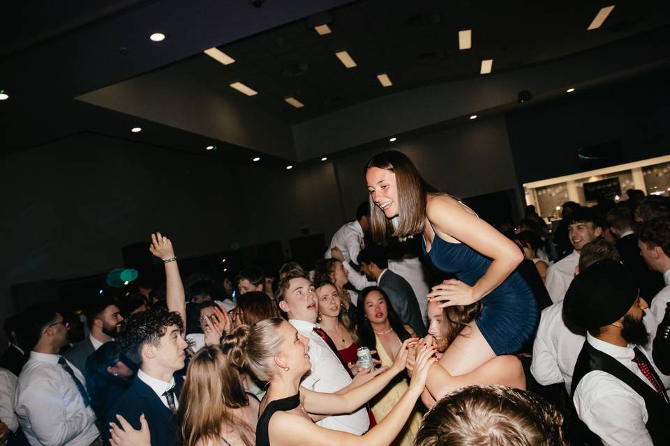 We love a packed dance floor