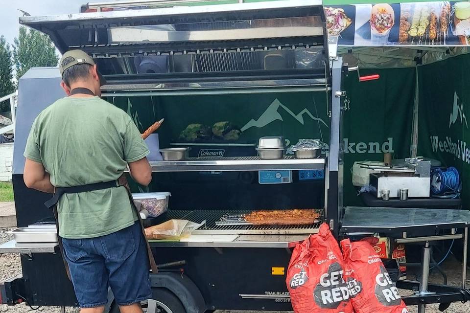 BBQ trailer