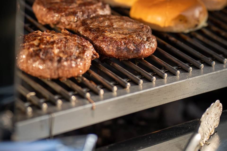 Lamb burger