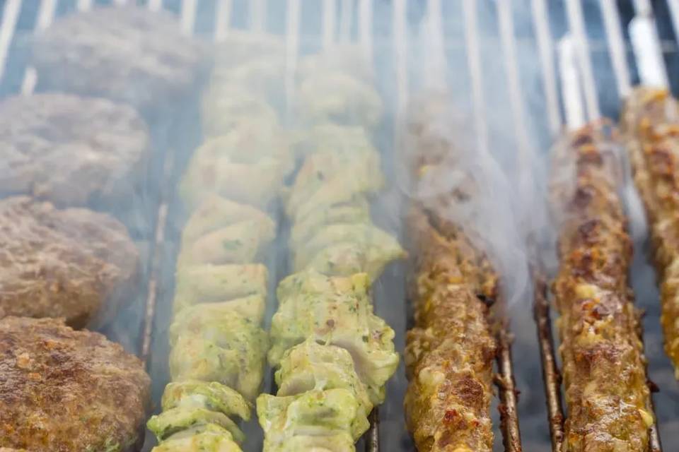 Chicken hara tikka