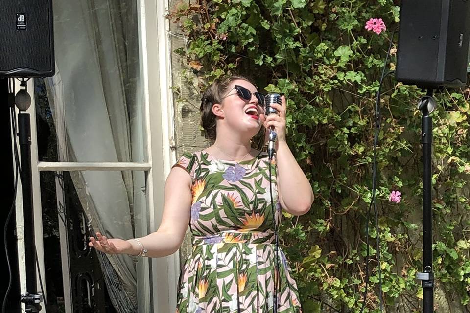 Performing at The Royal Hotel