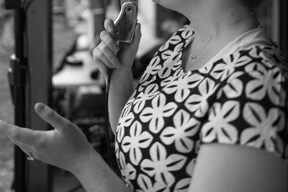 Black and white shot