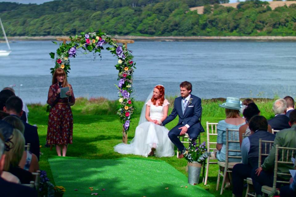 A beautiful backdrop...